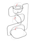 ECHOES CANDLE holder - Cyrcus