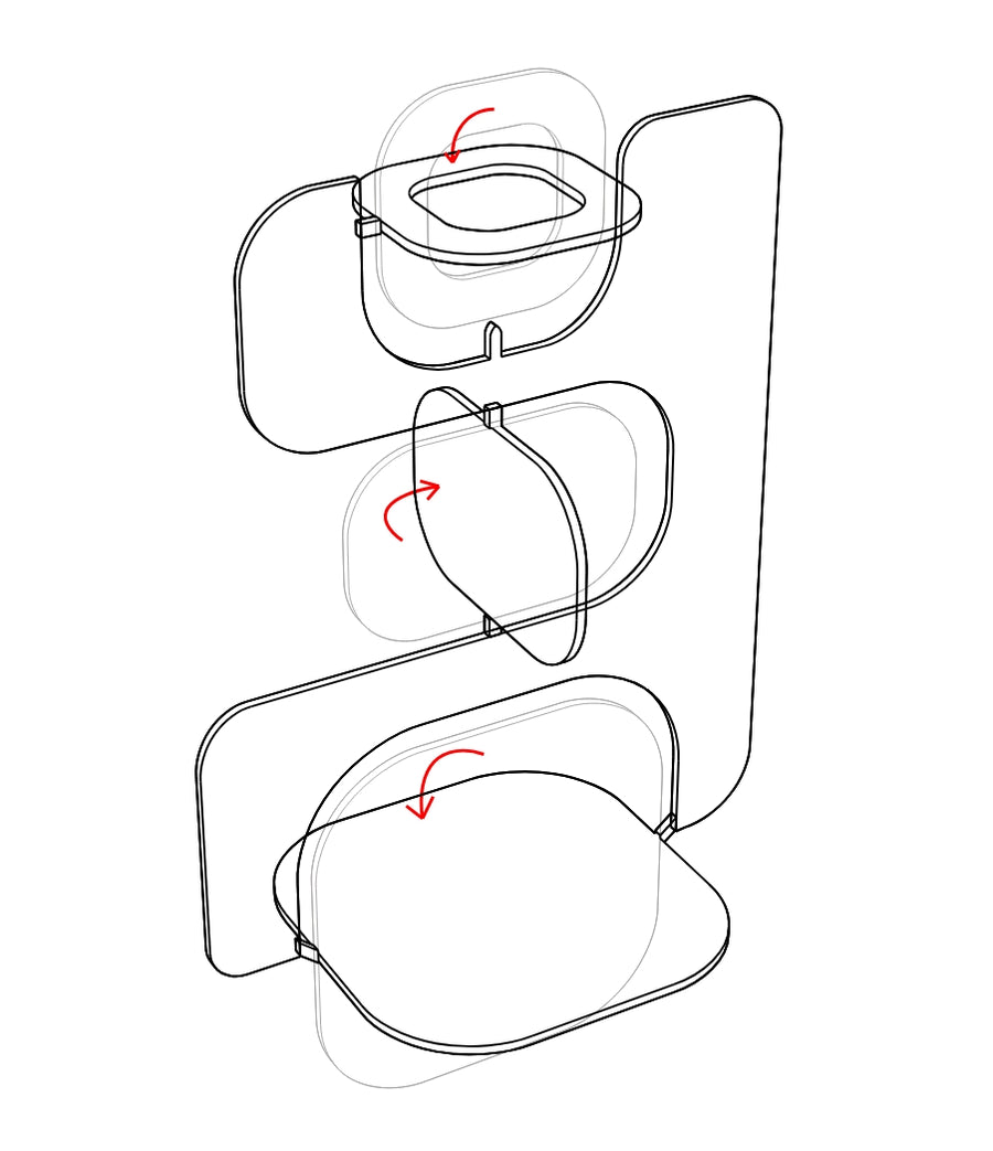 ECHOES CANDLE holder - Cyrcus