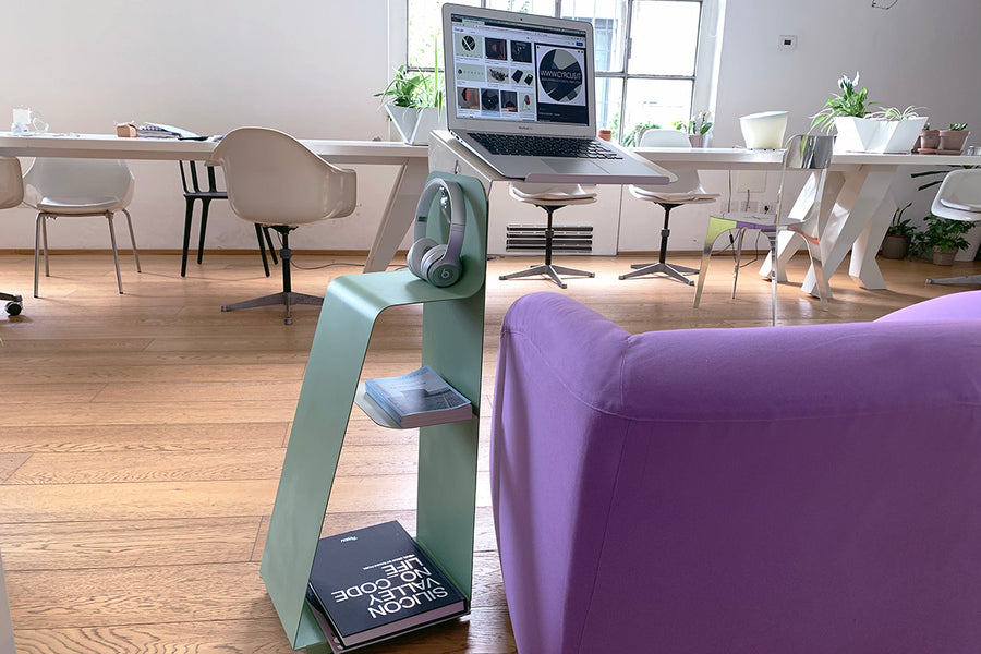 SERVOLETTO Comodino con pianetto / Bedside table with shelf - Cyrcus